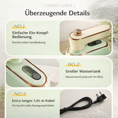 Dampfer & Bügeleisen für Kleidung