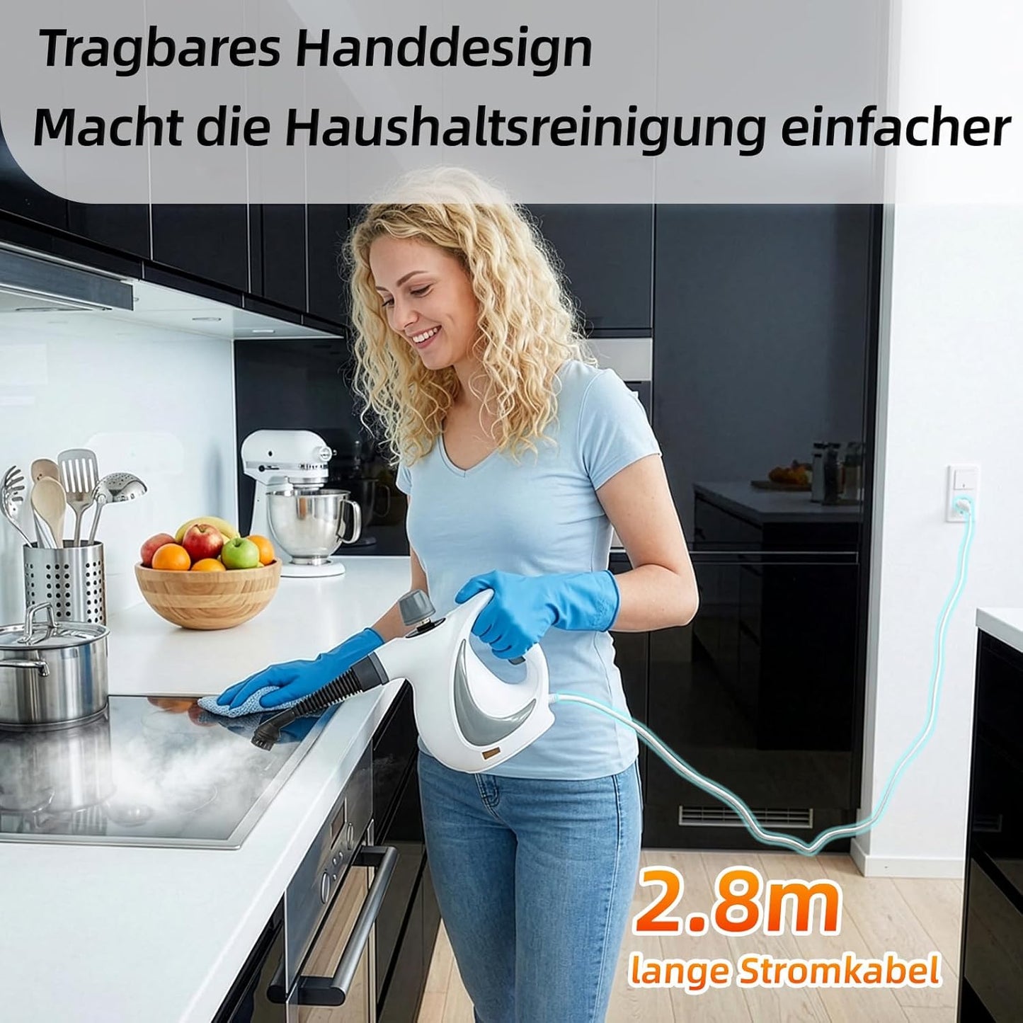Saubera™ Hand-Dampfreiniger